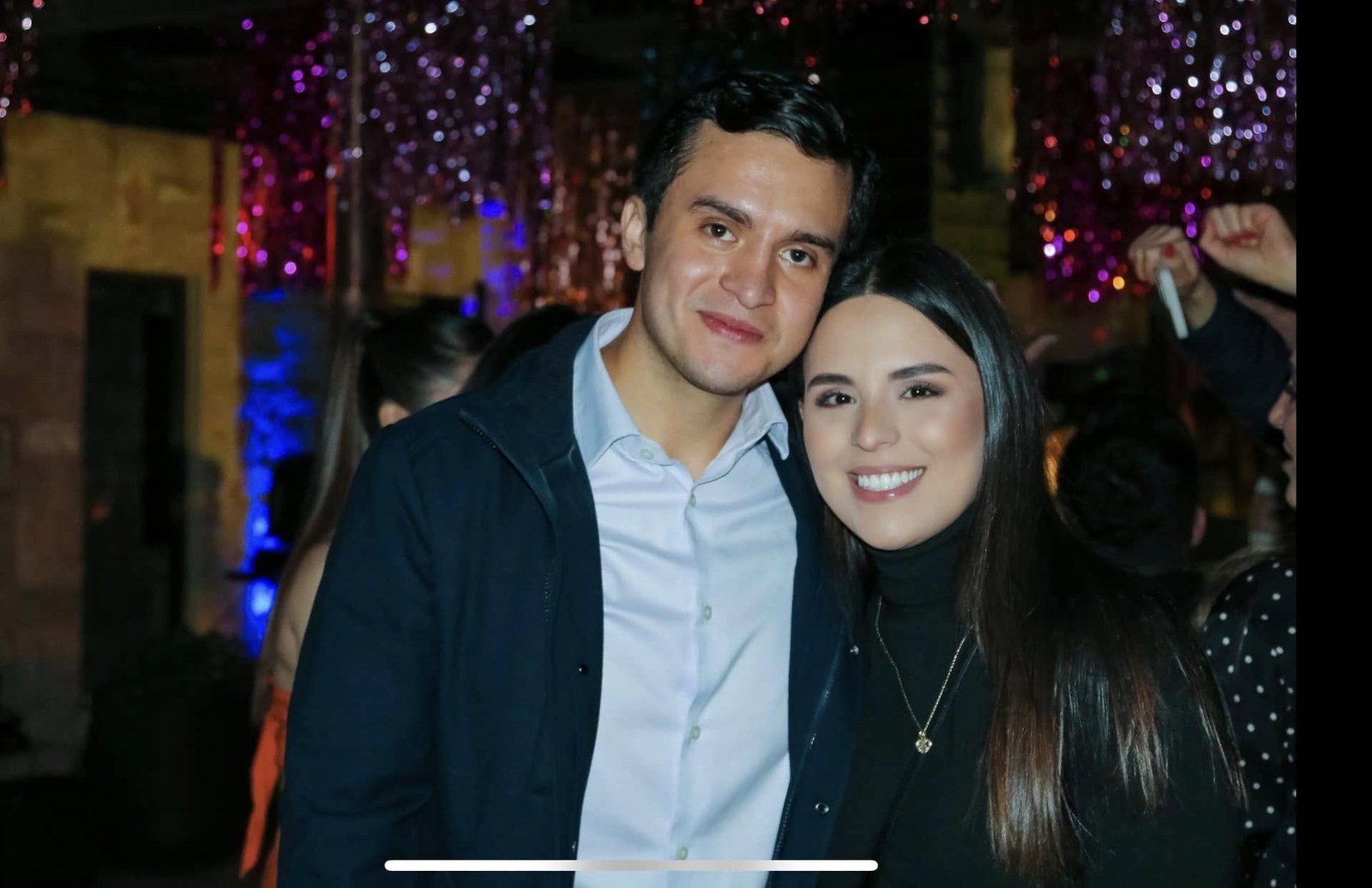 Portafolio pareja en evento